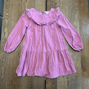 Pink Corduroy Dress
